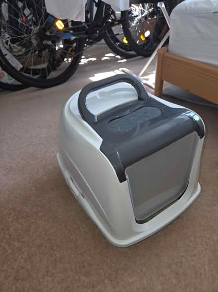 Photo of free Cat Litter Box/Bed/Lead (Baldoyle) #1
