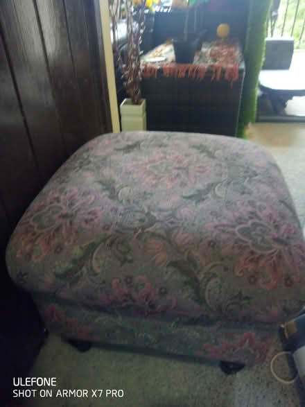 Photo of free fabric foot stool (Moor Allerton LS17) #1