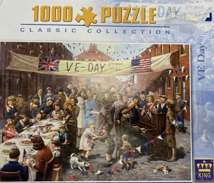 Photo of free 1000-Piece Jigsaw Puzzle (VE Day) (City Centre S1) #1