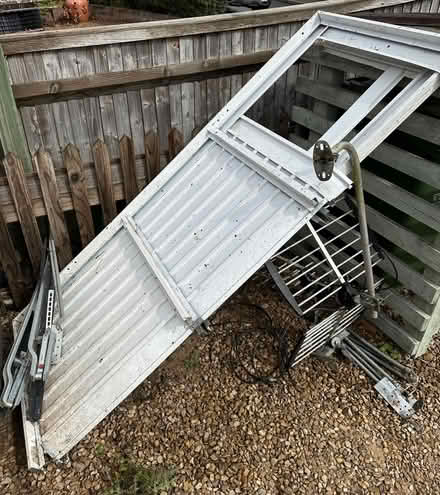 Photo of free Scrap metal. Garage door (Princes Risborough HP27) #1