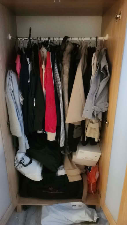 Photo of free Brown wardrobe (Chatham ME4) #3