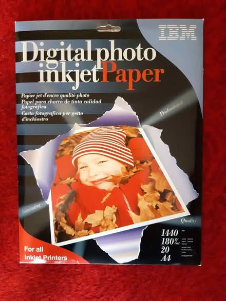 Photo of free Digital Photo Inkjet Paper A4 size (Kidlington OX5) #1