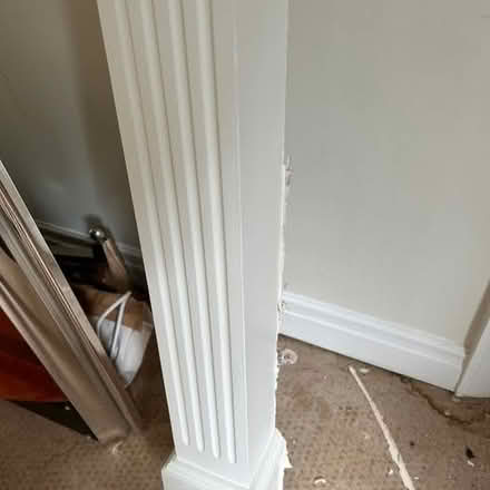 Photo of free Fireplace surround with marble backing and hearth (Malton YO17) #3