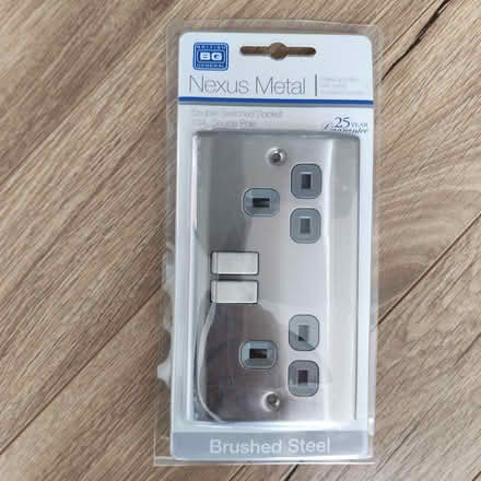 Photo of free BG Nexus Metal Brushed Steel Socket (WV3 Wolverhampton) #3