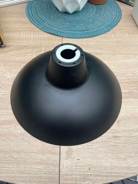 Photo of free Black metal lampshade (Botley OX2) #1
