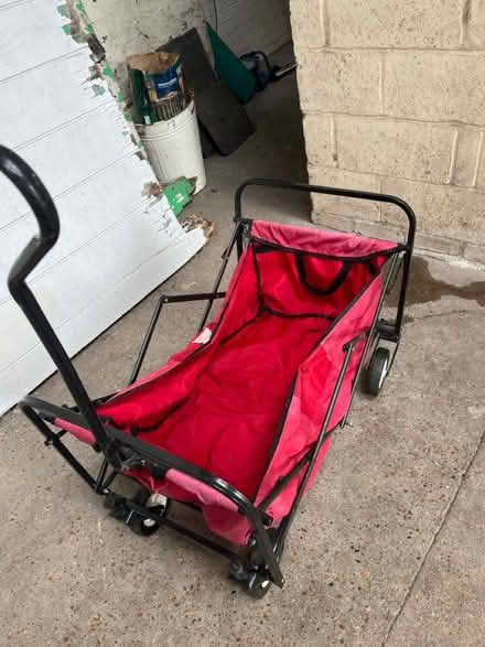 Photo of free Red trolley (Brighton North Laine) #1