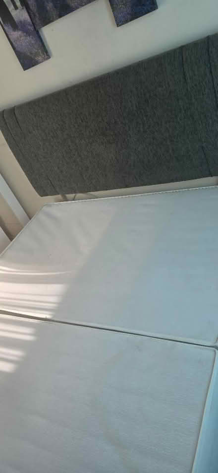 Photo of free Double Bed + matress +headboard (Enfield N18) #3