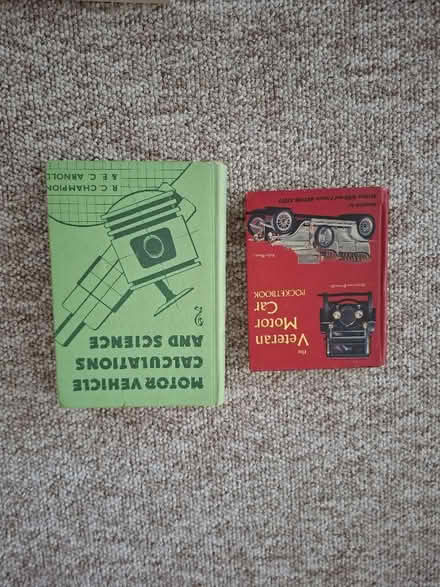 Photo of free Car Books (Woodley RG5) #1