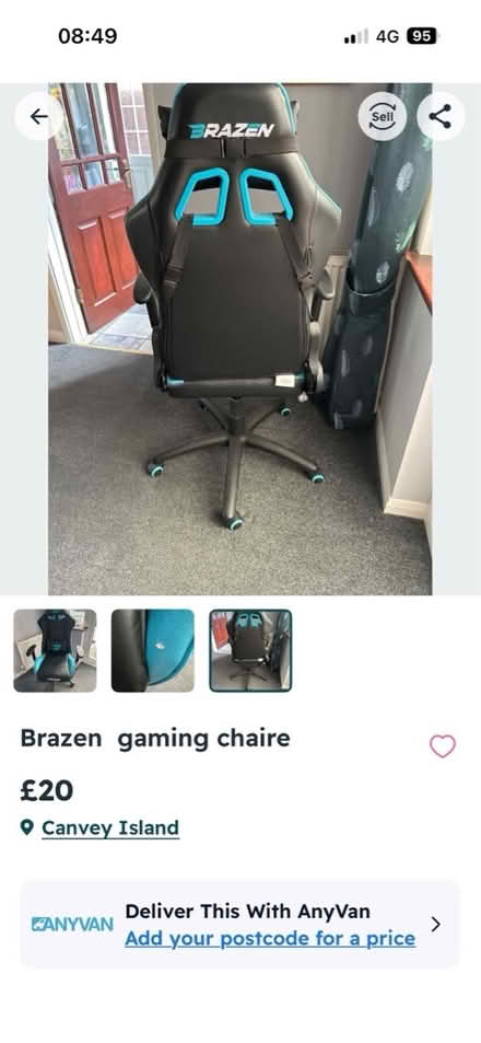 Photo of free Gaming chair (Canvey ss8) #3