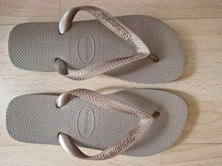 Photo of free Gold Haviana Flip flops (CR7 Thornton Heath) #1
