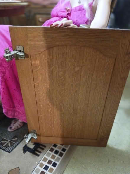 Photo of free Oak kitchen unit doors (Blakenall WS3) #3