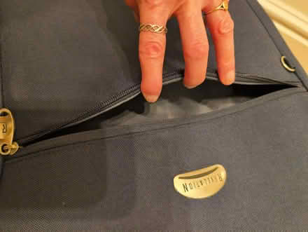 Photo of free dark blue suitcase (Eastcote HA5) #2