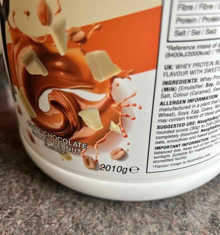 Photo of free Whey protein powder (Halewood L26) #3