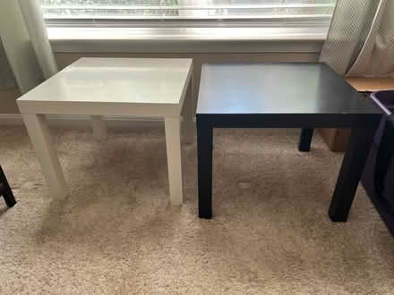 Photo of free Two ikea side tables (Rockville) #1