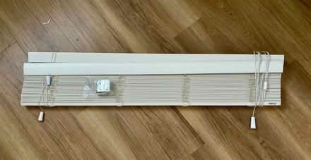 Photo of free Cream/Ivory Wooden Venetian Blinds (1035mm by 1300mm) (Wivenhoe CO7) #1