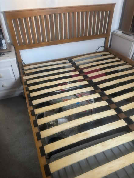 Photo of free King size bed frame (Watford WD18) #1