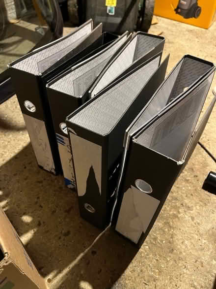 Photo of free 10 lever arch files (Barnham Broom NR9) #1