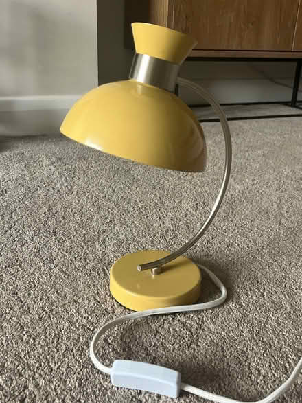 Photo of free Mustard colour desk lamp (Bowerham LA1) #2