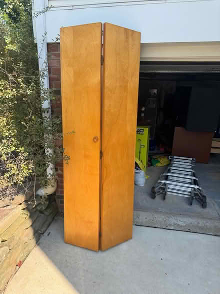 Photo of free Wood Bi-Fold Door – 79.5” x 29.5” (McCandless) #2