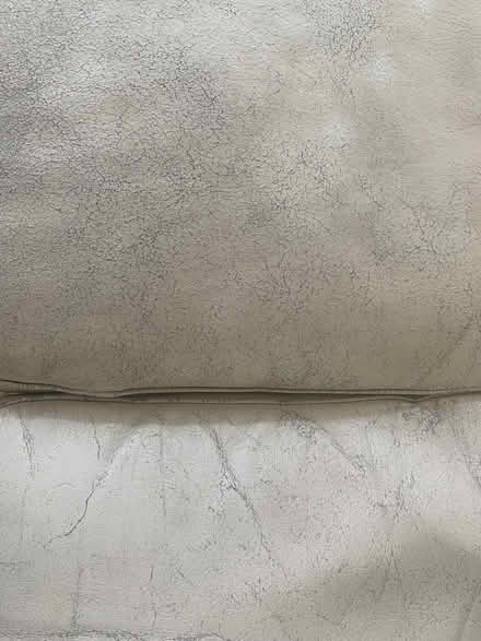 Photo of free Off white leather couch (Larch/212th lynnwood 98036) #2