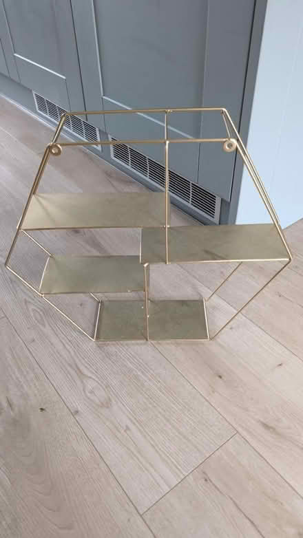 Photo of free Gold wall shelf (Dagenham RM10) #1