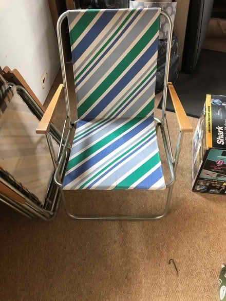 Photo of free 5 garden chairs (Arddleen SY22) #1
