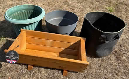 Photo of free Wooden planter for herbs/flowers (Near Addenbrookes CB1) #1