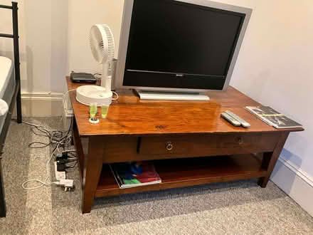 Photo of free Panasonic Fax Machine , 2 vintage leather stools, 2 stands, (Shepherds Bush W6) #3
