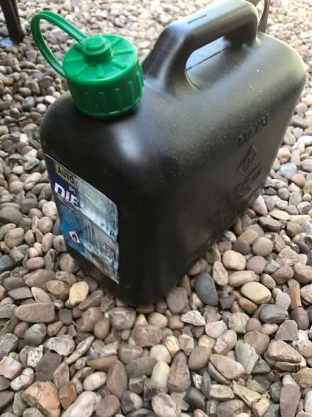 Photo of free Plastic container for petrol (Barnard's Green WR14) #1