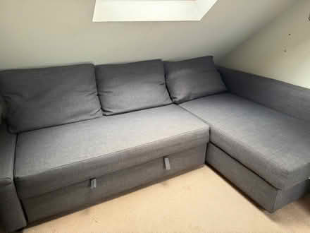 Photo of free Grey IKEA sofa bed (Rickmansworth central WD3) #1