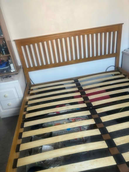 Photo of free King size bed frame (Watford WD18) #2
