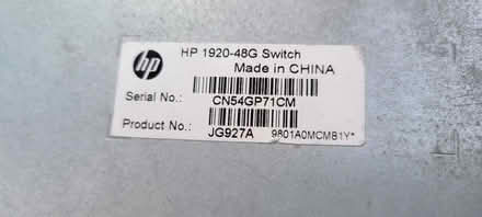 Photo of free 48 port switch (Bagshot GU19) #1