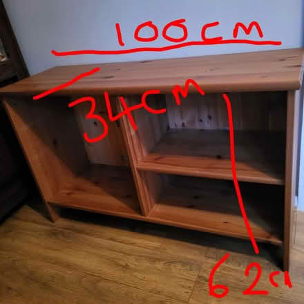 Photo of free Solid Pine Shelf Unit (Fordham Heath CO3) #1