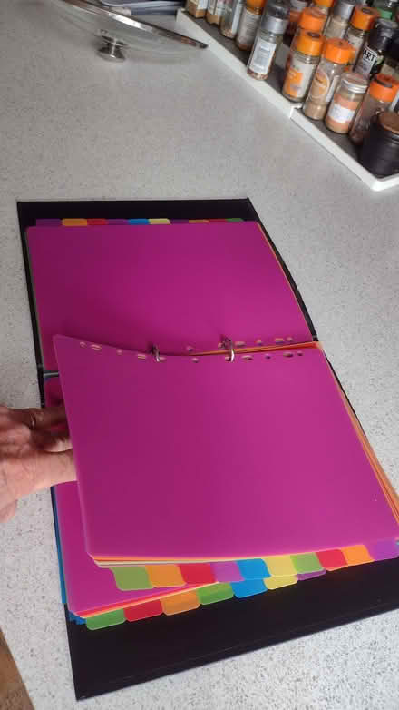Photo of free Several sets of plastic A4 section dividers (Chippenham SN14) #2