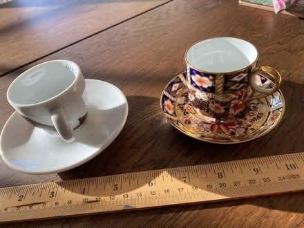 Photo of free 2 demitasse cups/saucers (Pleasant Hill) #1