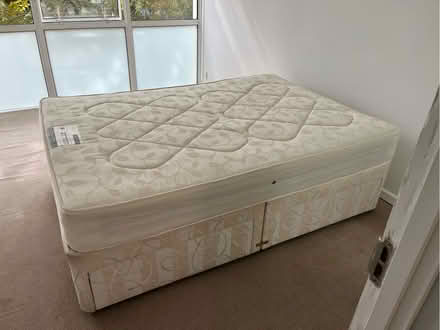Photo of free Double beds x 2 (mattresses and bases) (Walham Green SW6) #2