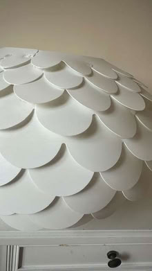 Photo of free White Pendant Lampshade - Ikea (Willesden Green NW10) #2