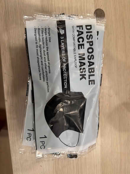 Photo of free Sealed face masks (East Palo Alto CA) #1
