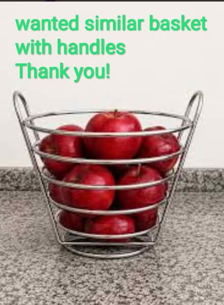 Photo of Fruit basket with handles (Dublin central) #1