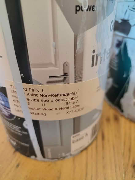 Photo of free Selection of interior paints- blue (Hulme M15) #4
