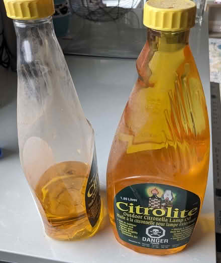 Photo of free Back yard Lamp oil 1.25 bottles (Ottawa - Carlingwood) #1