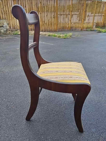 Photo of free 4 reproduction dining chairs (Britannia Wharf BD16) #4