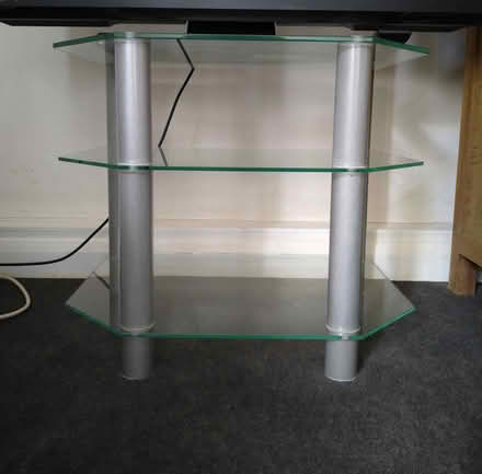 Photo of free Glass TV stand (North City NR3) #1