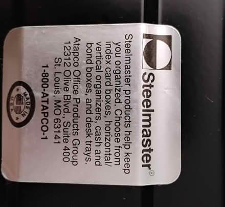 Photo of free Metal Storage Box (North part of Buffalo Grove) #3