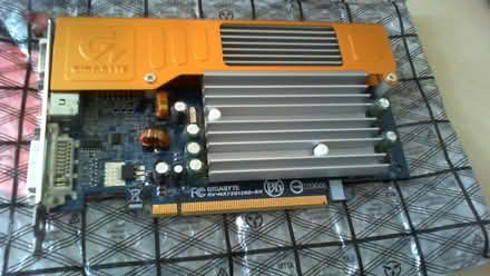 Photo of free Gigabyte NVIDIA GeForce 7300 GS p/n GV-NX73G128D-RH PCIe (Knaresborough HG5) #1