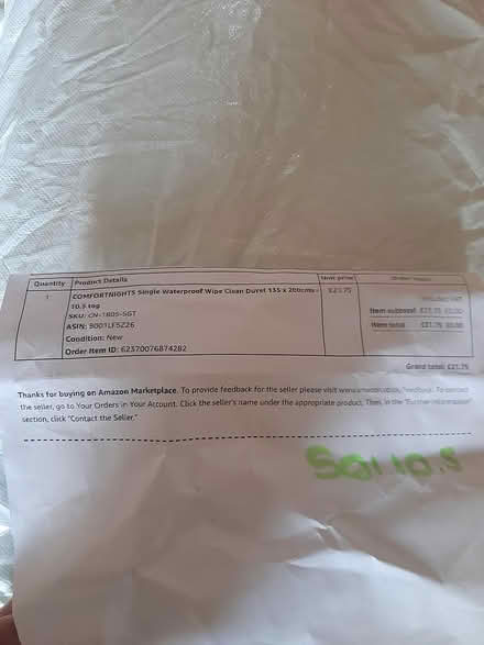 Photo of free 2 waterproof single duvets (Darlaston WS10) #4
