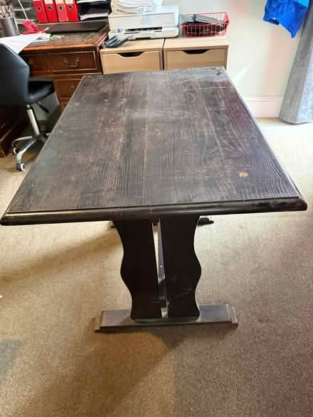 Photo of free Small table 3’x2’ solid needs cleaning and polish (Brixham TQ5) #2