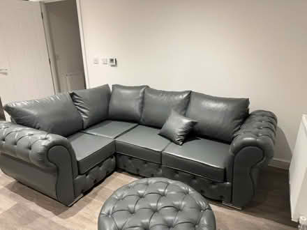 Photo of free Sofa, Coffee Table and Footstool (Hemel Hempstead HP2) #1