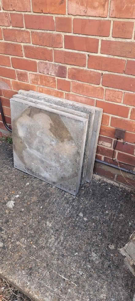 Photo of free 12 Paving slabs (Bradville MK13) #1