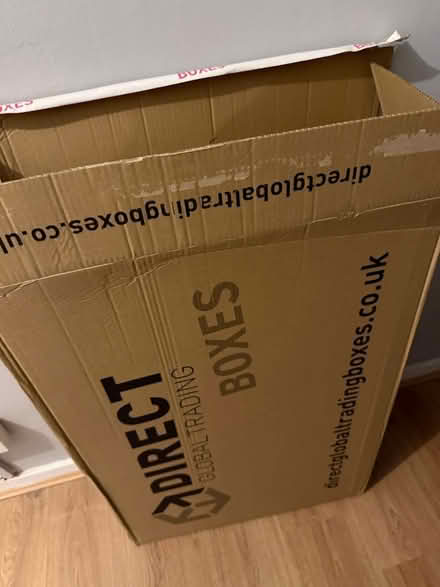 Photo of free Moving boxes - must go today (Bow E3) #2